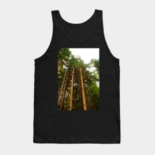 Pine Tree Trunks Tank Top